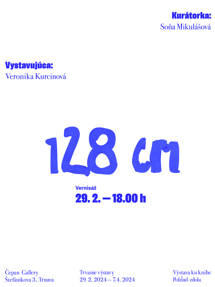 Veronika Kurcinová: 128 cm
